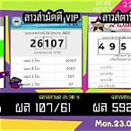 ผลลาวสามัคคีวันนี้